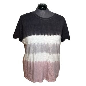 Torrid Relaxed Fit Heritage Slub Crew Neck Tie Dye Tee (Size 3)